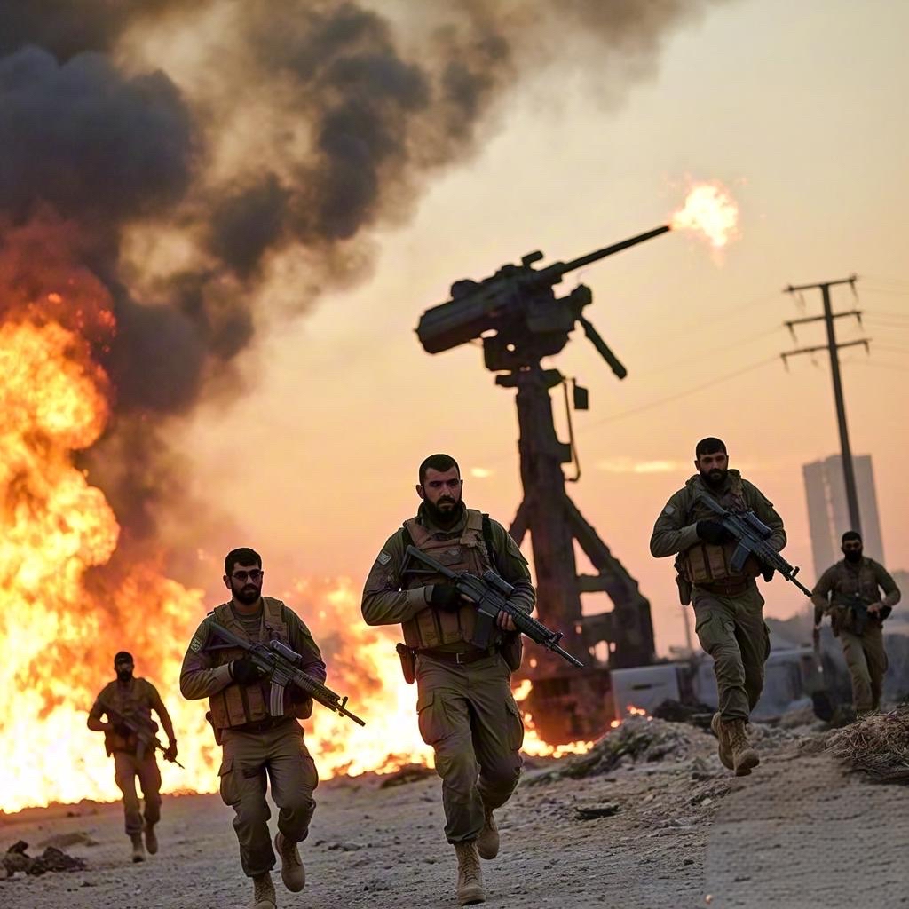 叙利亚英雄挥戈作战，不畏险阻艰难关口的简单介绍