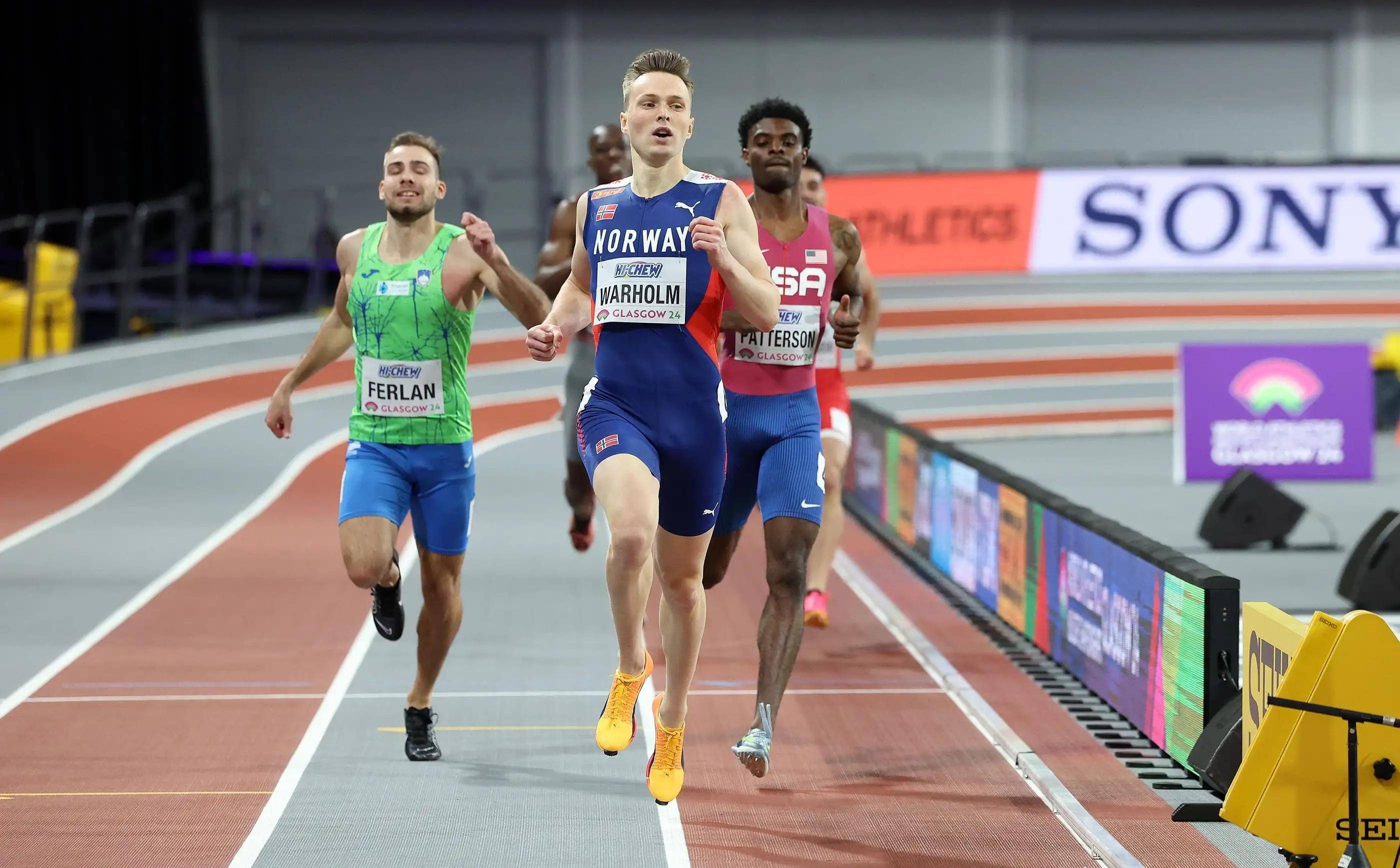 男子田径比赛:美国选手轻松晋级决赛 男子田径比赛:美国选手轻松晋级决赛